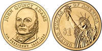  JAV 1 dollar 2008 P "John Quincy Adams" UNC 