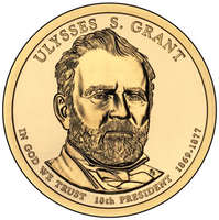  JAV 1 dollar 2011 P "Ulysses S. Grant" UNC 