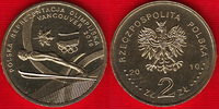  Lenkija 2 zlote 2010 "Olympic Vancouver" UNC 