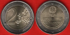  Portugalija 2 euro 2008 "Human Rights" UNC 