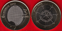  Slovėnija 3 euro 2012 "Olimpinis medalis" UNC 