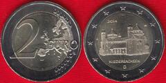  Vokietija 2 euro 2014 A "Niedersachsen" UNC 