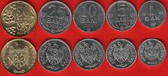  Moldova 5 mon. rink. 1-50 bani 2006-12 UNC 