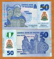  Nigerija 50 Naira 2018m. P40 UNC 