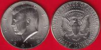  JAV 1/2 dollar 2018 D "Kennedy" UNC 