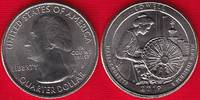  JAV 1/4 dollar 2019 P "Lowell, MA" UNC 