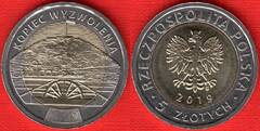  Lenkija 5 zlotych 2019 "Liberation Mound" BiM. UNC 