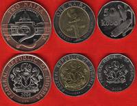  Nigerija 3 mon. rink. 50 kobo - 2 naira 2006 UNC 