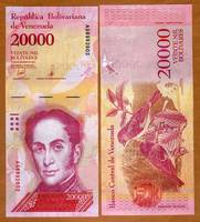  Venesuela 20000 Bolivares 2017m. P-99 UNC 