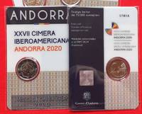  Andora 2 euro 2020 "American Summit" BU 