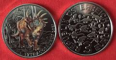  Austrija 3 euro 2021 "Styracosaurus" Spalv. UNC 