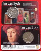  Belgija 2 euro 2020 "Jan van Eyck" UNC 