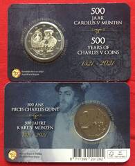  Belgija 2 euro 2021 "Carolus guilder" (NL) BU 