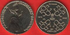  Danija 20 kroner 2022 "50 metų Jubiliejus" UNC 