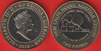  Gibraltaras 2 pounds 2018 "New Calpe House" UNC 