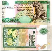  Šri Lanka 10 Rupees 2006m. P108 UNC 