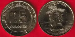  Kosta Rika 25 colones 2023 "Limon Province" UNC 