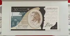  Lenkija 20 zlotych 2009 "Fred. Chopin" P-181 UNC 