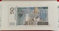 Lenkija 50 zlotych 2006 "Pope John Paul II" UNC 