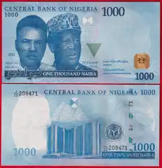  Nigerija 1000 naira 2023 P-49 UNC 