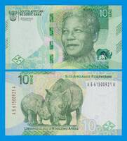  Pietu Afrikos Respublika 10 Rand 2023m. P148 Unc 