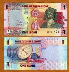  Siera Leone 1 Leone 2022m. P34 UNC 