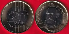  Vengrija 200 forint 2024 "Laj. Batthyany" BiM. UNC 