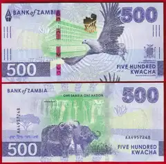  Zambija 500 kwacha 2024 (2025) P-67 UNC 