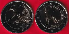  Malta 2 euro 2026 "The Pharaoh's Hound" UNC 