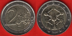  Belgija 2 euro 2006 "Atomium" UNC 