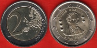  Belgija 2 euro 2009 "Louis Braille" UNC 