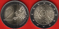  Lietuva 2 euro 2015 "AČIŪ" UNC 