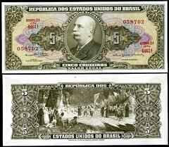  Brazilija 5 Cruzeiro 1964m. P176 UNC 