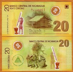  Nikaragva 20 Cordobas 2007m. P202 UNC 