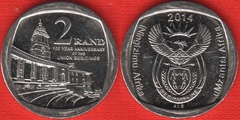  Pietų Afrika 2 rand 2014 "Union Buildings" UNC 