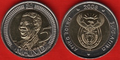  Pietų Afrika 5 rand 2008 "N.Mandela" BiM. UNC 