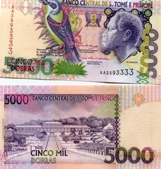  San Tomė ir Prinsipė 5000 Dobras 2004m. P65 UNC 