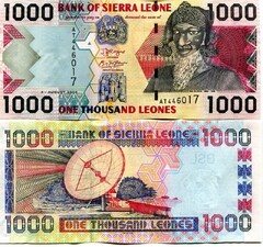  Siera Leonė 1000 Leones 2006m. P24c UNC 