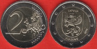  Latvija 2 euro 2016 "Vidzeme" UNC 