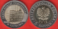 Lenkija 5 zlotych 2016 "Szczecin" BiM. UNC 