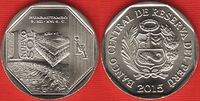  Peru 1 nuevo sol 2015 "Huarautambo" UNC 