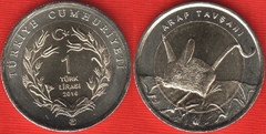  Turkija 1 lira 2016 "Jerboa" BiM. UNC 