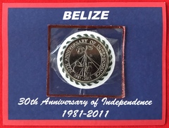  Belizas 2 dollars 2011 "Independence" UNC 