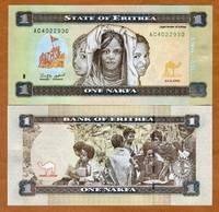  Eritreja 1 Nakfa 2015m. P-13 UNC 