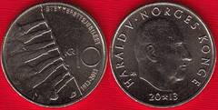  Norvegija 10 kroner 2013 "Universal Suffrage" UNC 