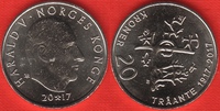  Norvegija 20 kroner 2017 "First Sami Congress" UNC 