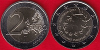  Slovėnija 2 euro 2017 "Adoption Euro" UNC 