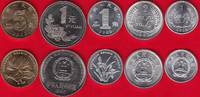  Kinija 5 mon. rink. 1 fen - 1 yuan 1987-2008 UNC 