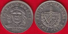  Kuba 3 pesos 1992 km#346 "Che Guevara" 