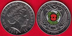  Naujoji Zelandija 50 cents 2018 "Armistice" S. UNC 